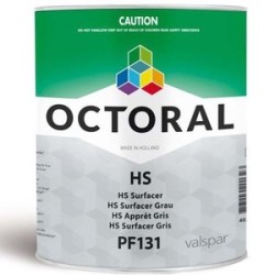 Octoral PF131 HS Primer Surfacer with Fast Hardener 3.5Litre Kit Grey