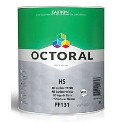 Octoral PF131 HS Primer Surfacer with Fast Hardener 3.5Litre Kit White