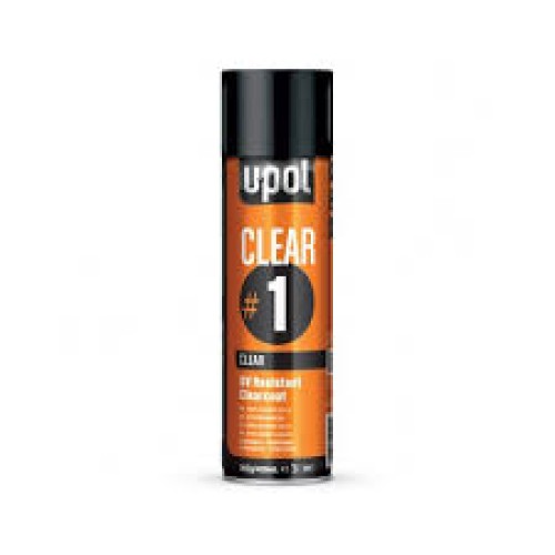 Upol CLEAR#1 High Gloss Clearcoat 450ml Aerosol Lacquer