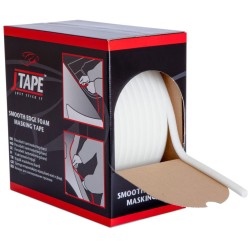 J-TAPE SMOOTH EDGE FOAM MASKING TAPE (13MM X 50M) 1013.1350