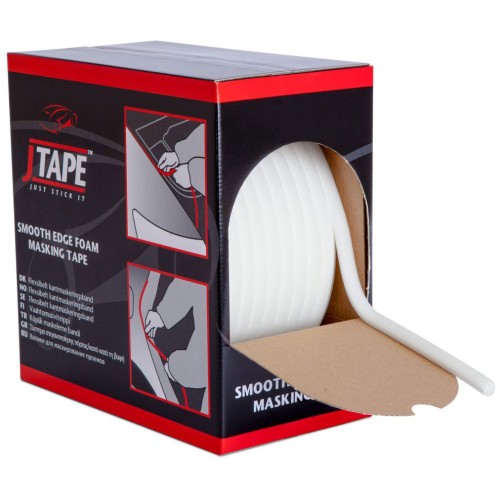 J-TAPE SMOOTH EDGE FOAM MASKING TAPE (13MM X 50M) 1013.1350