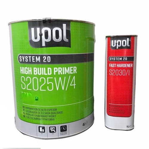 UPOL S2025 HIGH BUILD 2K PRIMER KIT WHITE