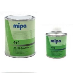 Black Mipa 4 + 1 PRIMER 1ltr + 500ml Hardener