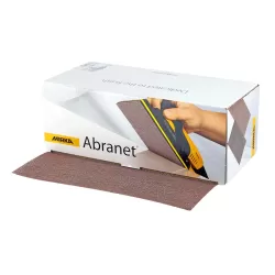 Mirka p120 Abranet Sanding Strips 70x198 Pack of 50
