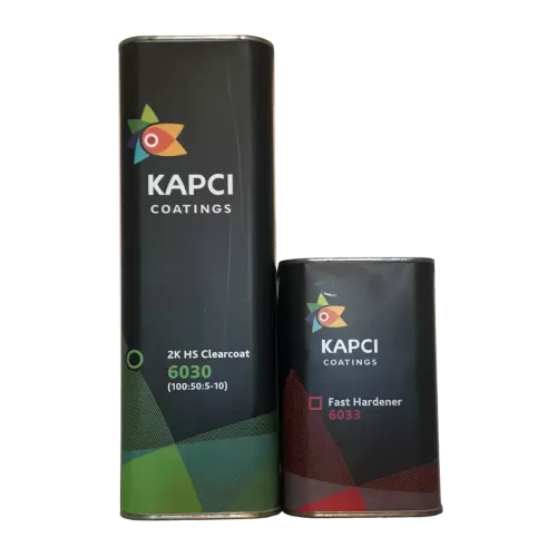 KAPCI 6030 2K HS Clearcoat Kit With 6033 Fast Hardener