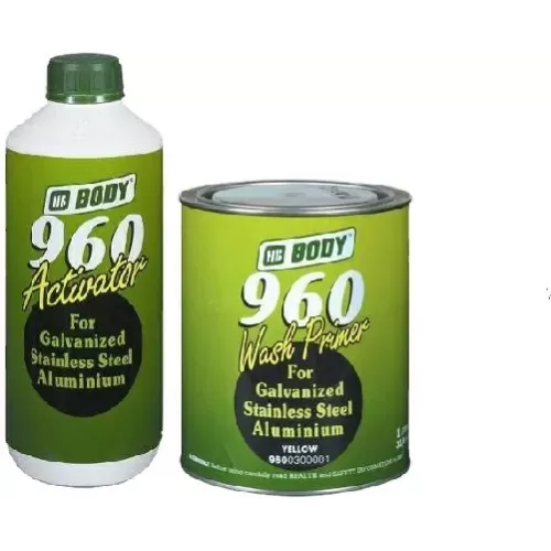 HB Body 960 Wash Etch Primer 1L with Activator