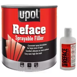 U-POL Reface Polyester Spray Putty & Hardener