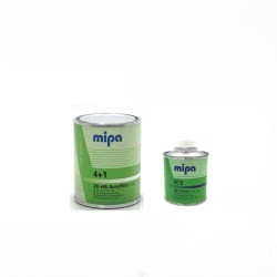 White Mipa 4 + 1 PRIMER 1ltr + 500ml Hardener