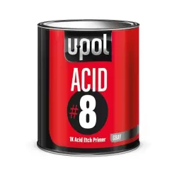 Upol ACID 8 1K Etch Primer 1 Litre Galvanised Aluminium Steel Metal