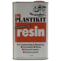 U-POL Fibreglass Resin & Activator 1.02L KIT