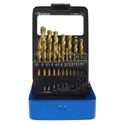 HSS Fully Ground Drill Bit Set 19pc - AK4719