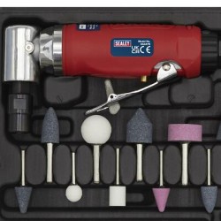 Generation 90° Angle Air Die Grinder Kit 15pc - GSA675