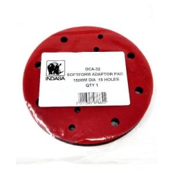 Indasa GCA-32 Softform Adaptor Interface Pad150mm 15 Hole (10mm) Indasa GCA-32 Softform Adaptor Interface Pad150mm 15 Hole (10mm)