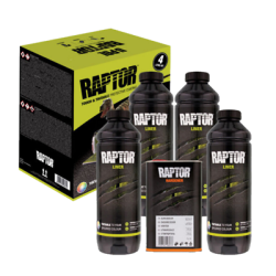 UPOL Raptor Tough Protective Coating 4 Bottle Kit - Black UPOL Raptor Tough Protective Coating 4 Bottle Kit - Black